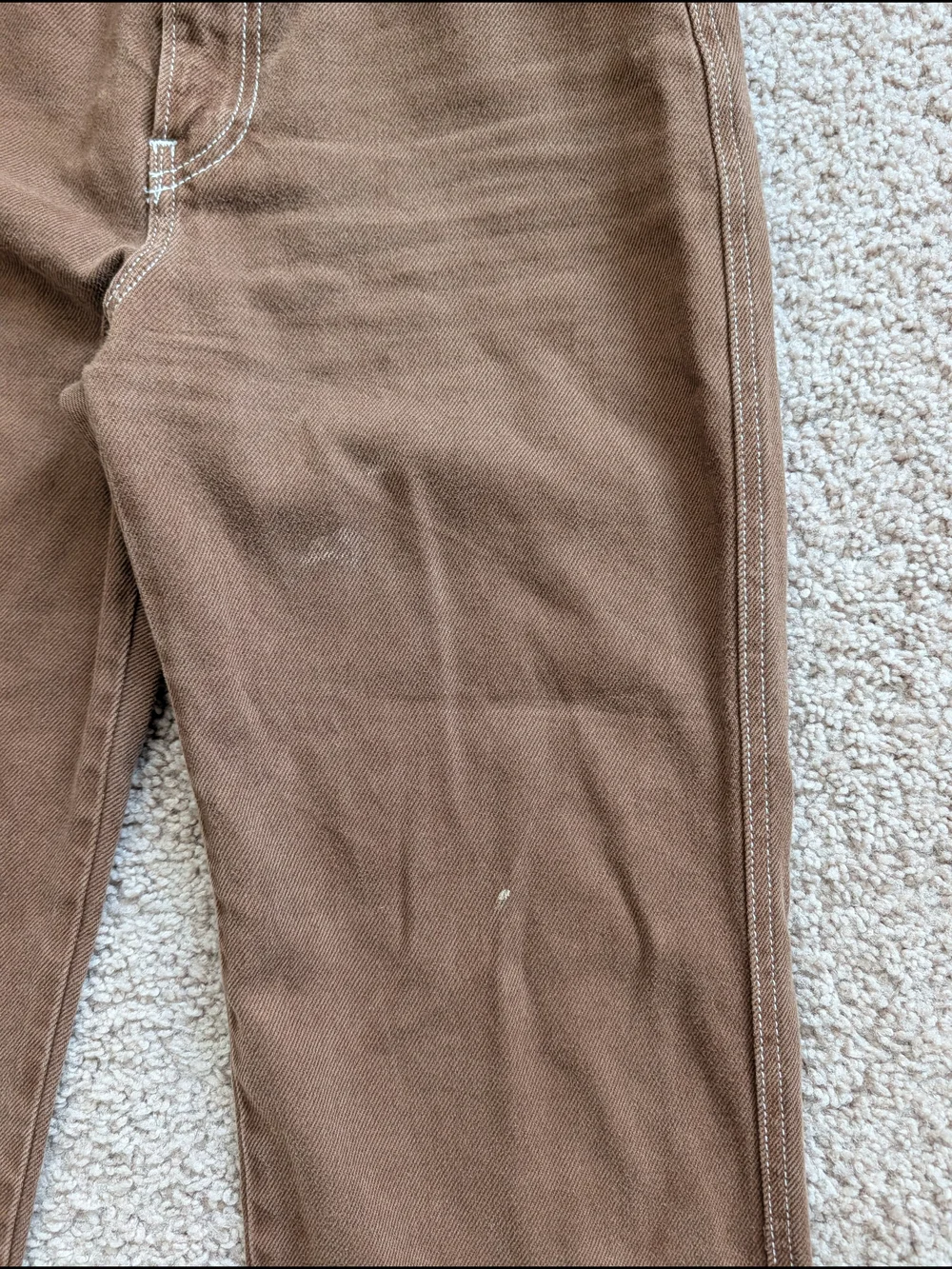 Reformation Womens Chocolate Brown Cowboy High Rise Straight Jeans Size 26